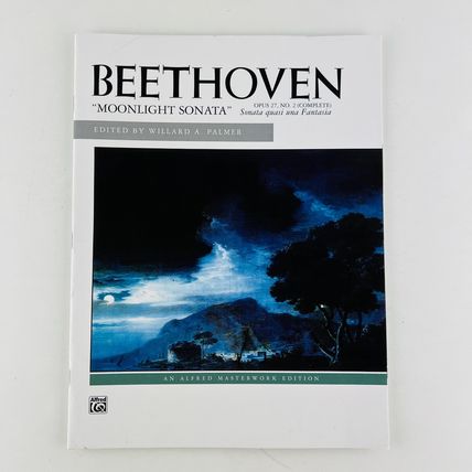 Beethoven Moonlight Sonata Op 27 No 2 Complete Sheet Music Score Paperback Book