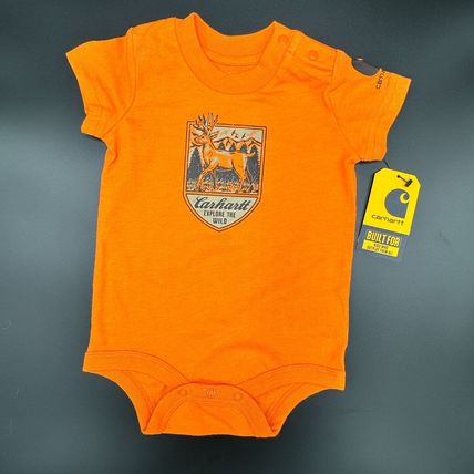 Carhartt Infant Boys Deer Baby Bodysuit - Short Sleeve