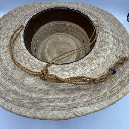 Elegante De Lujo Straw Hat Size 7 3/8 Mexico 59 Unisex Great Cond
