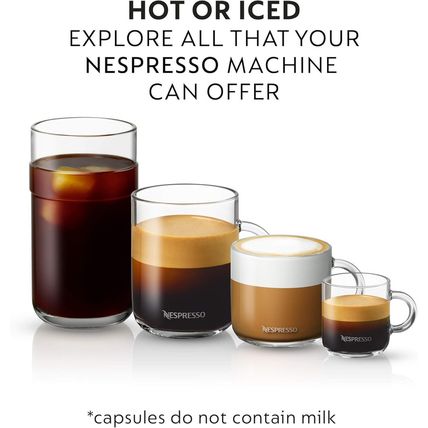 Nespresso Capsules Vertuo, Variety Pack, Medium and Dark Roast Coffee, 30 Count
