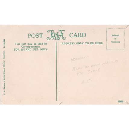EC408 BISHOPS STORTFORD - HOCKERILL STREET . PRINTED POSTCARD