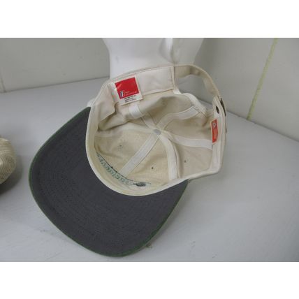 Michican State Spartans Hat Old Cartoon Logo Strapback Baseball Cap Green Tan