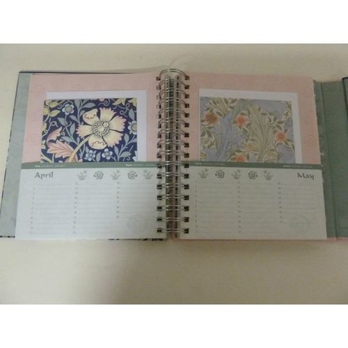 William Morris Card Planner with address book + Gift Cards Set