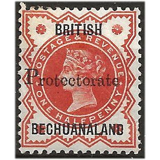 Bechuanaland 1888 SG40 1/2d Vermilion Mounted Mint .. ..