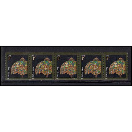 3758 1c Tiffany Lamp Very Fine MNH PNC S11111/5 PA4382