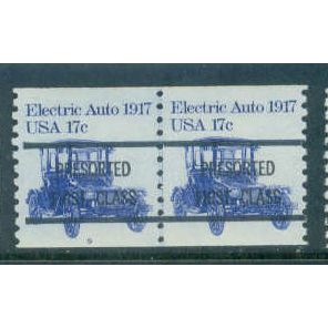 1906a 17c Electric Auto Fine MNH Dry Gum CNP Left 5A R0562