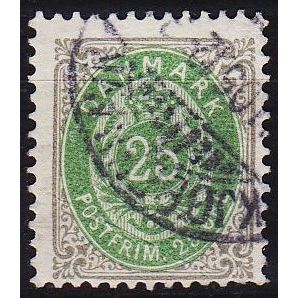 DÄNEMARK DANMARK [1875] MiNr 0029 I Z B ( O/used )