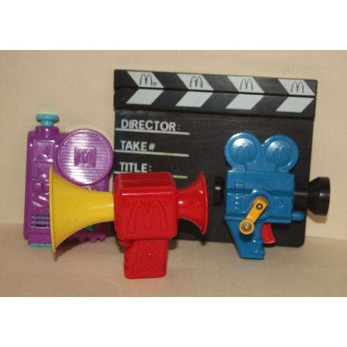1994 McDonalds Makin Movies Complete Set of 4