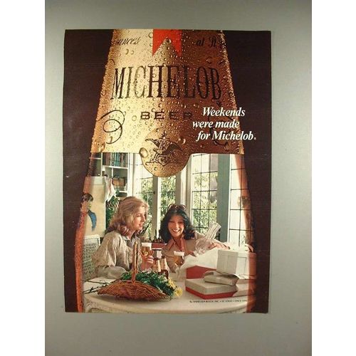 1978 Michelob beer Ad - Weekends Were Made for Michelob