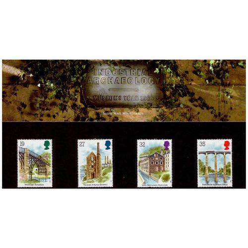 1989 - Industrial Archaeology - Presentation Pack 200 - MINT