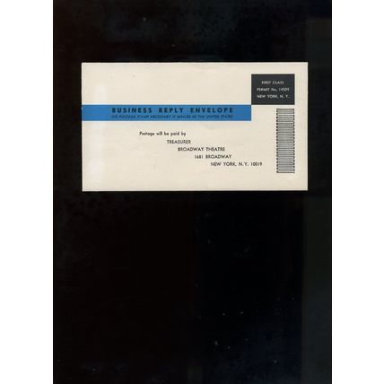 Comedy In Music - John Golden Theatre PLAYBILL- JAN 1965 -VICTOR BORGE VG
