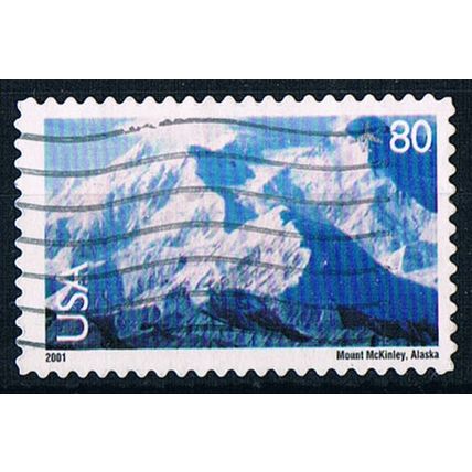 USA 1999 SGA3600a usa17 Mt McKinley Alaska 80c Used Stamp