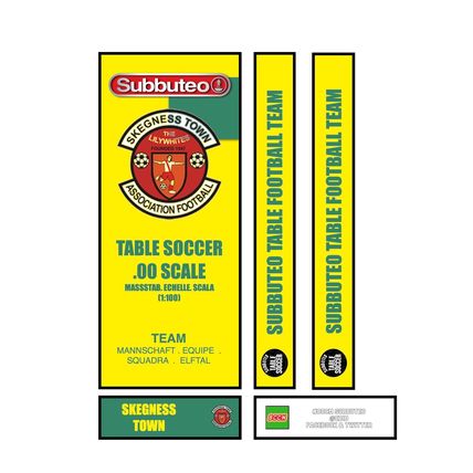 Table Football Subbuteo Box Label Skegness Town (ENG) 2020 away