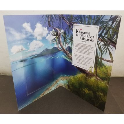 Malaysia Hidden Treasure Islands 2021 Tree Beach Tourism (folder) *limited