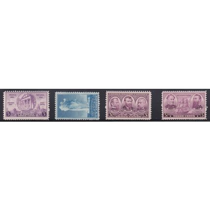 792 3c Farragut-Porter Fine MNH VA0298d