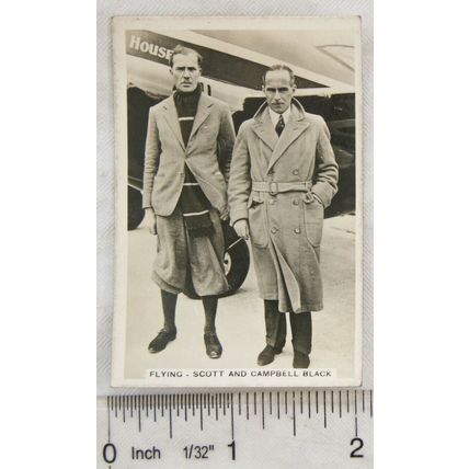 1935 Senior Service Sporting Events & Stars No. 34 Scott & Campbell Black