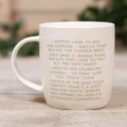 West Highland Terrier Mug Fine Bone China 9 CM