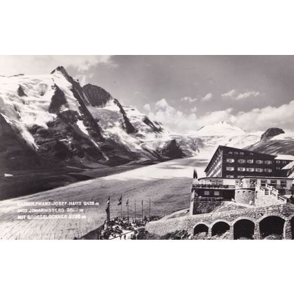 Kaiser Franz Josef Haus Austria RPC Postcard & Postmark