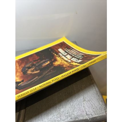 National Geographic Magazine August 1991 Persian Gulf Vintage Collectable
