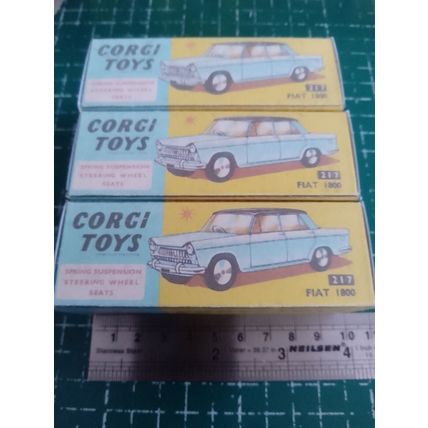 Corgi 217 FIAT 1800 Reproduction /Replica Box