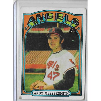 1972 Topps #160 Andy Messersmith Low to Mid Grade