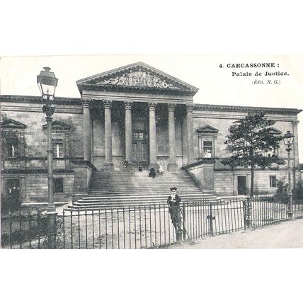 11 - Carcassonne - palais de justice