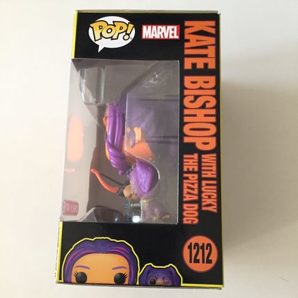 NEW Marvel Kate Bishop Exclusive Black Light Funko Pop Figure #1212