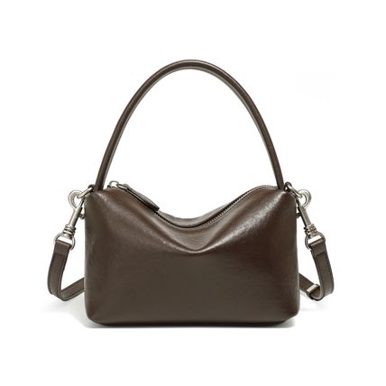 Women's Genuine Leather Tote Bag Purse Handbags Brown