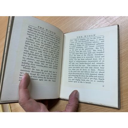 1909 SIR RICHARD STEELE "THE PERVERSE WIDOW" CECIL ALDIN ART FICTION BOOK (LL)