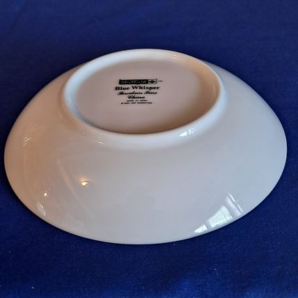 Vintage Sheffield BLUE WHISPER Porcelain FRUIT/Dessert BOWL Cereal Sauce 5 5/8"