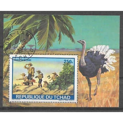 Chad ( Tchad) N° bloc 13A YVERT OBLITERE ( USED )