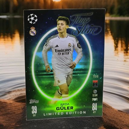 Topps Match Attax 2024/2025 Arda Guler Limited Edition Time To Shine TTS 10