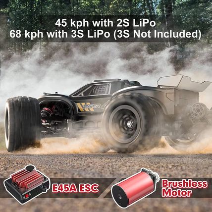 HYPER GO H16BM 1/16 RTR Brushless Fast RC Cars for Adults, Max 42Mph Electric Of