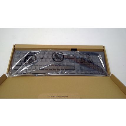 Dell Wired Slim Keyboard KB216-BK-US - Standard Desktop Multimedia USB - Black
