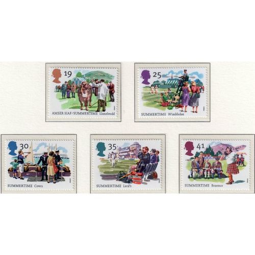 GB 1994 Sg1834 - Sg1838 FOUR SEASONS SET OF 5 FRESH UN MOUNTED MINT (RA)