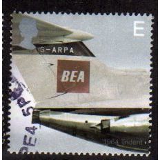 Great Britain 2002 Airliners Passener Jet E Trident Used SG 2286 Sc 2050 Stamp