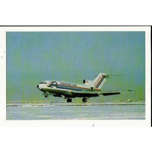 Aviation AEROSTAR BOEING 727 Postcard by Mary Jayne (MJ522)