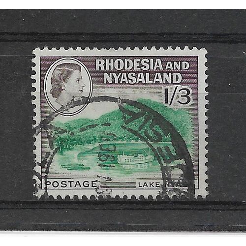 Rhodesia&Nyasaland.SG26 1s 3d Lake Nyasa.Fine Used.Aug19