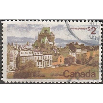 Canada 1972-77 $2-00c Value. Quebec. Fine Used