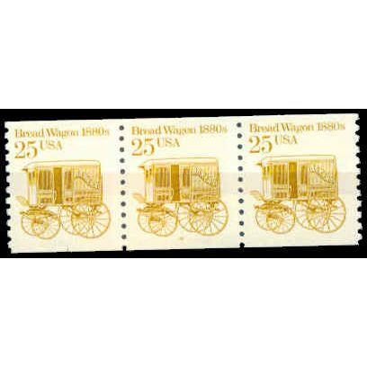 2136 25c Bread Wagon Very Fine MNH Dry Gum PNC 2/3 W1547