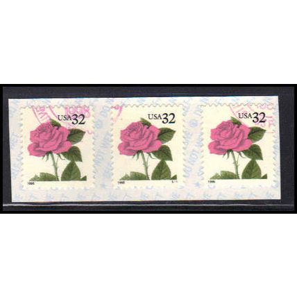 Used 2492g 32c Pink Rose Very Fine PNC S111/3 PA2980