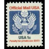 O127 1c Eagle Fine MNH G0517