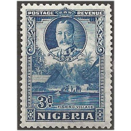Nigeria 1936 SG38 3d Blue Unmounted Mint .. ..