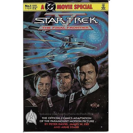 Star Trek Movie Special #1 (1989) *DC Comics / Star Trek V: The Final Frontier*