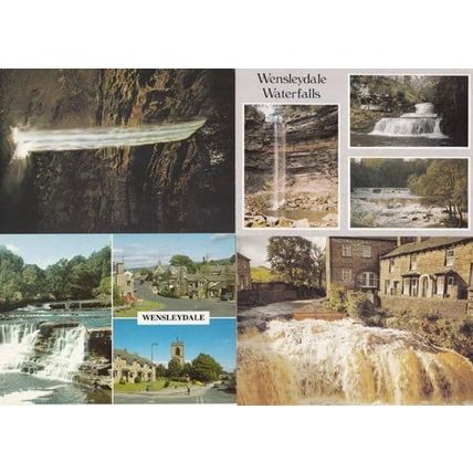 Hawes Wensleydale Waterfalls 4 Postcard s