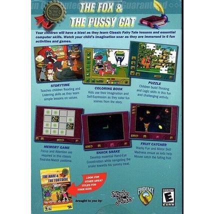 The Fox & The Pussy Cat (PC-CD, 2004) for Windows 95/98/2000/XP - NEW in BOX