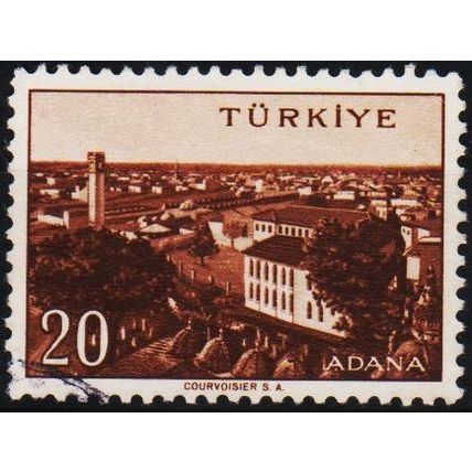 Turkey. 1958 20k S.G.1760 Used