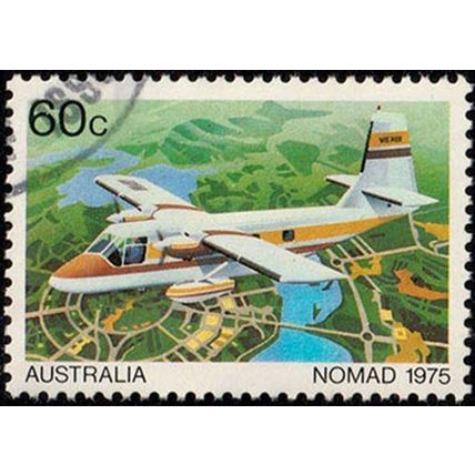 Australia 1980 Aircraft Nomad 60c Used Stamp