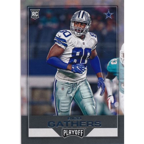 2016 Panini Playoff Football 294 Rico Gathers RC Dallas Cowboys