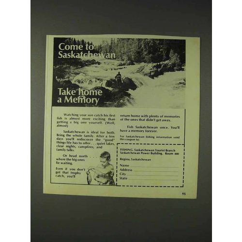 1973 Saskatchewan Canada Tourism Ad!